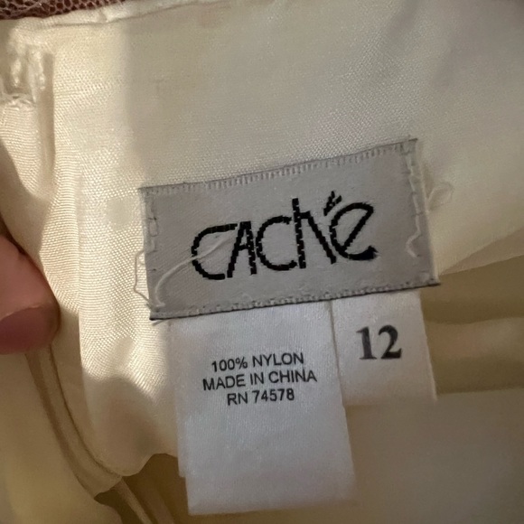 Wedding gown or  Prom/ ball gown cream tulle with beaded flower  embellishments - Picture 6 of 7